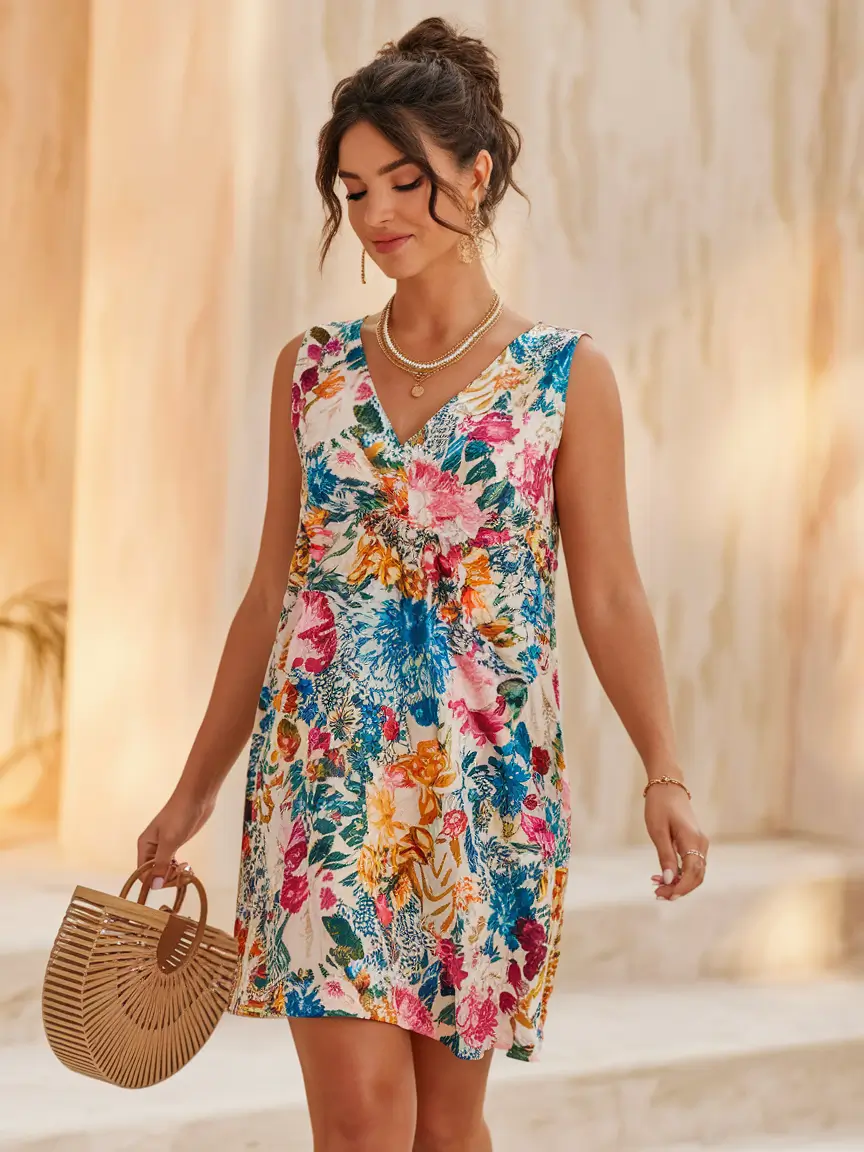 women casual outfits+Floral Freedom for Summer Days