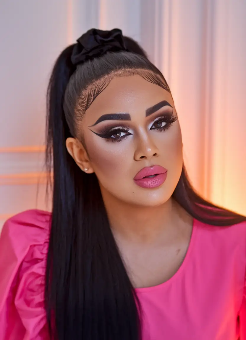 Fresh Hairstyles for July 2025 Sleek Pony with Sculpted Drama
