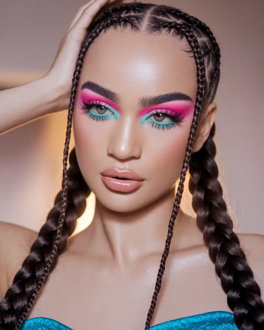 Fresh Hairstyles for July 2025 Tribal Meets Festival Braided Precision