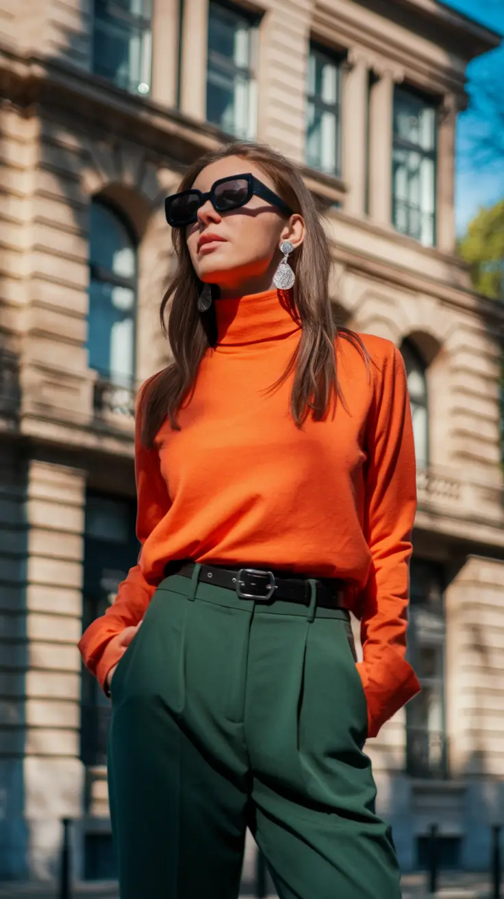 simpl fall travel capsule wardrobe 2025 Fall Color Play With Urban Drama