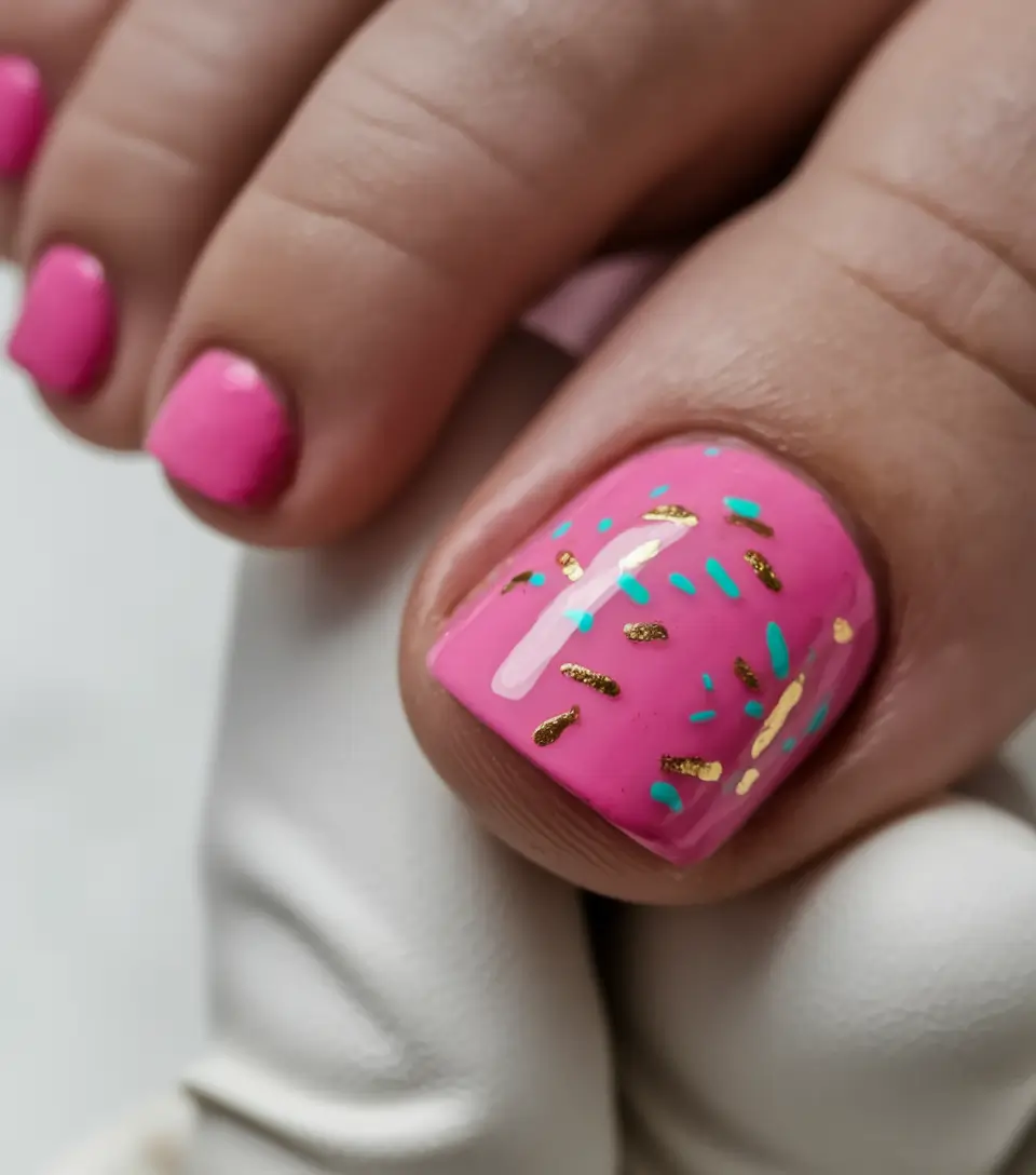 nail-designs-Sprinkle-Party-in-Bubblegum-Pink