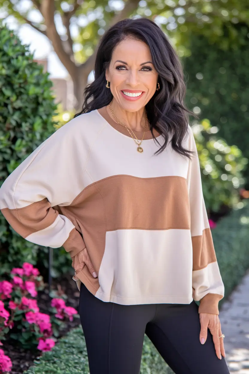 trendy fall outfits for women over 40 - ideas 2025 Weekend-Ready Color Block