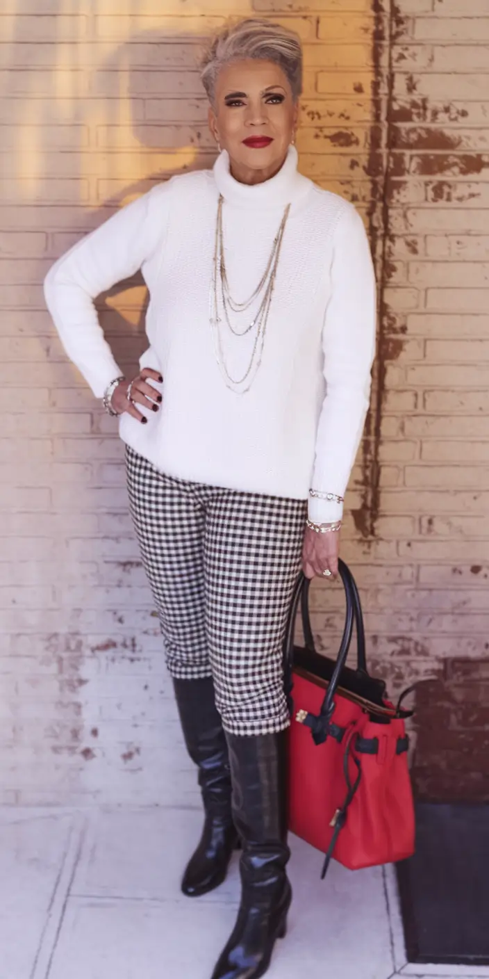 trendy fall outfits for women over 40 - ideas 2025 Gingham & Glam