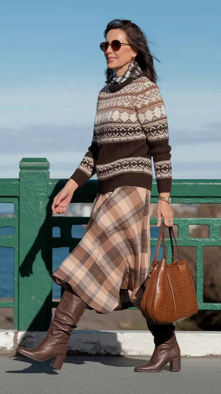 trendy fall outfits for women over 40 - ideas 2025 Rustic Layers in Earthy Tones
