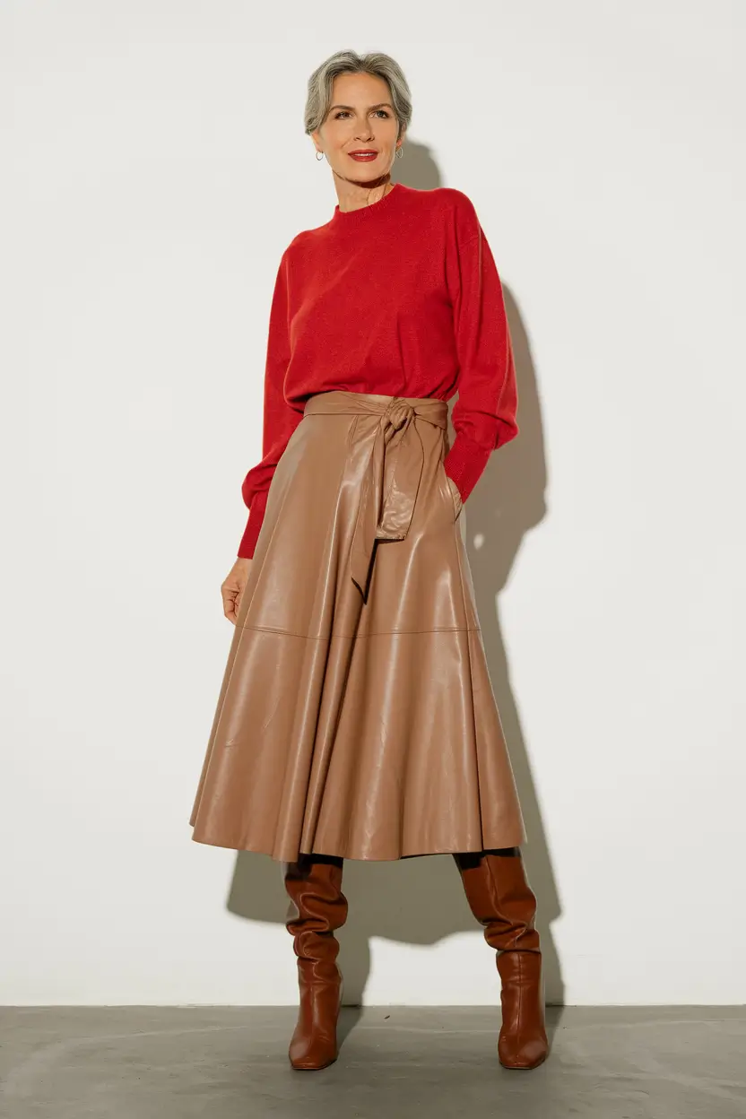 trendy fall outfits for women over 40 - ideas 2025 Chic Monochrome with a Twist