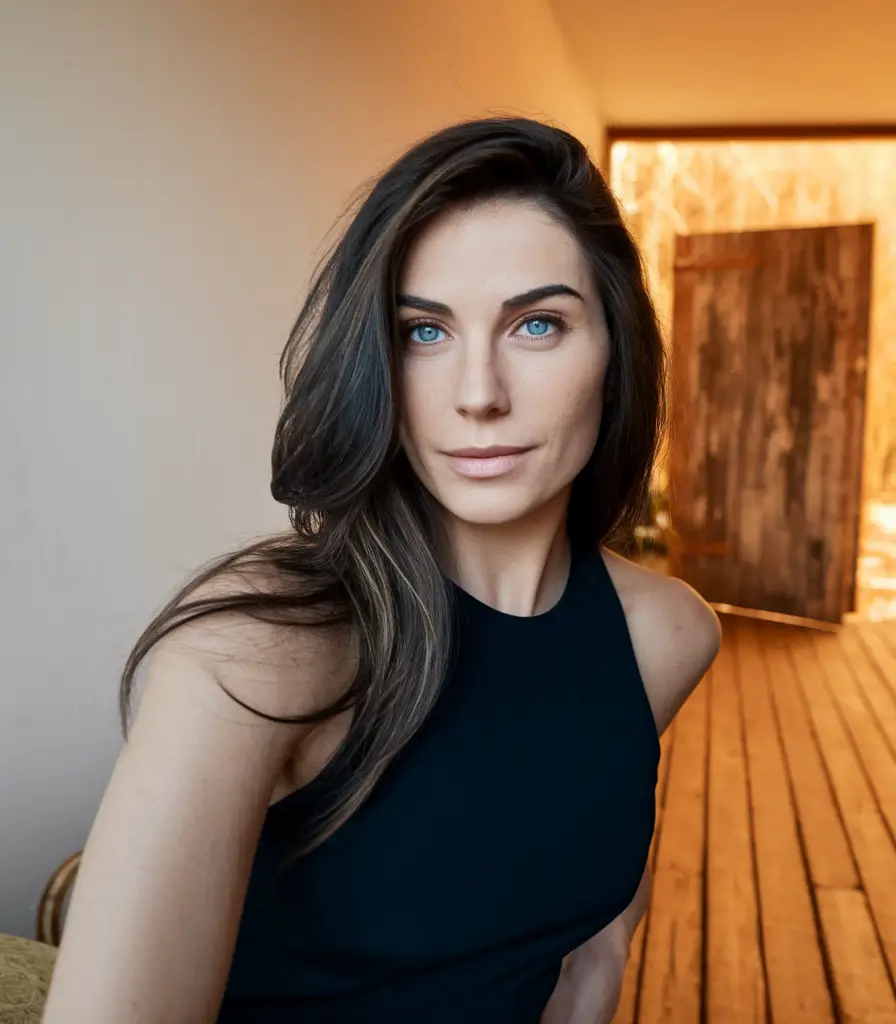 2025 Fall Hair Color Trends for Warm Skin-Tone+Dimensional Brunette with Soft Contour Balayage