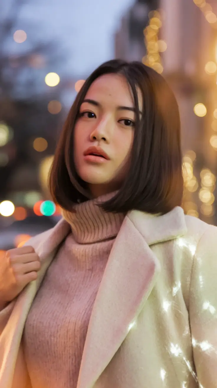 Chic Fall Bob Haircuts for 2025 Straight Sleek Bob with Urban Cool