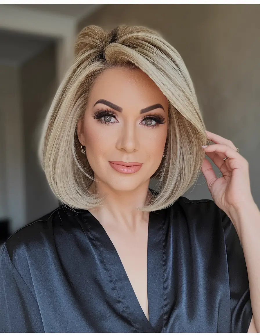 Fall 2025 Hair Colors for Women 40-Year-Olds and Up Golden Volume with a Luxe Finish