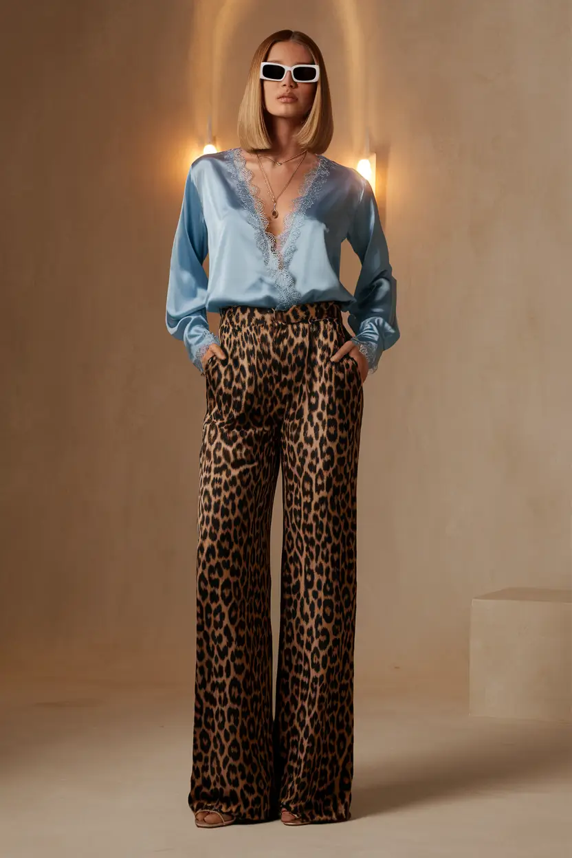 fall fashion trends women Satin & Spots After-Dark Mix