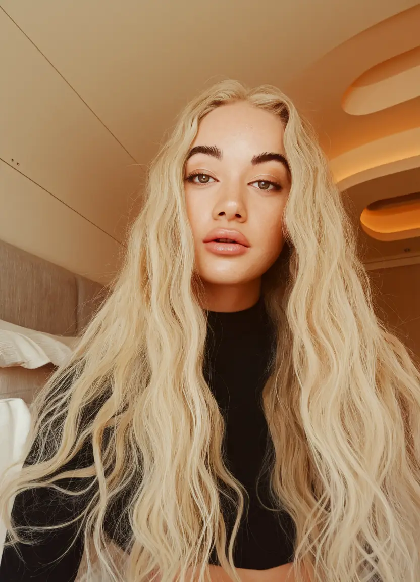 Fall Hair Colors for Cool Skin Types — 2025 Light Scandinavian Blonde with Undone Texture