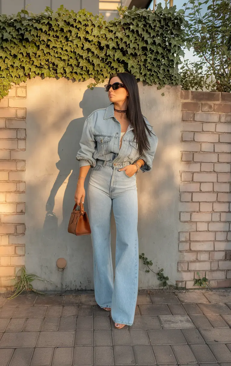 fall outfits with jeans 2025 Light Denim, Heavy Style