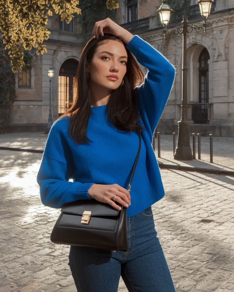 fall sweater outfits ideas 2025 Classic Cool Girl Energy