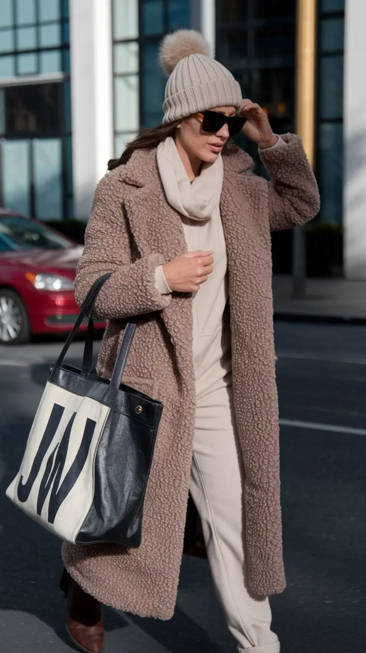 fall winter outfits ideas 2025 Cozy Neutrals for the Chillest Days