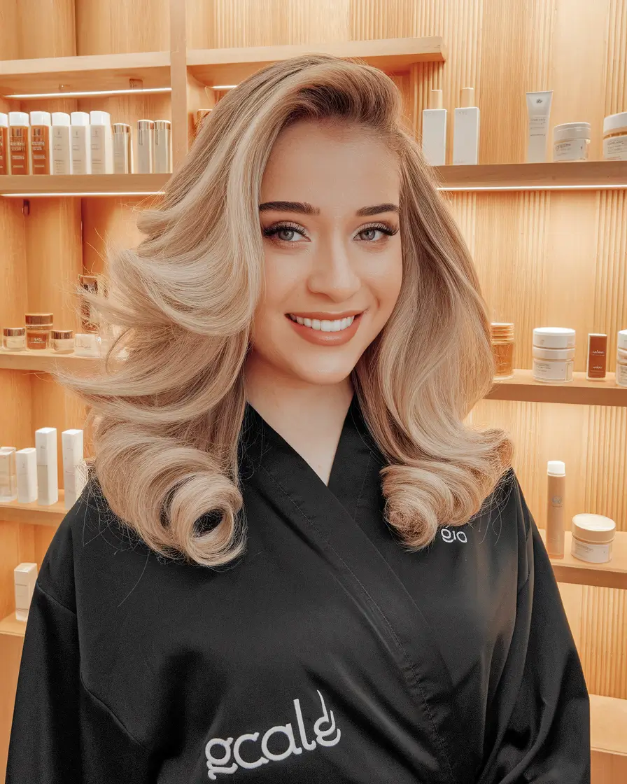 fall hair color for blondes caramel red curly hair