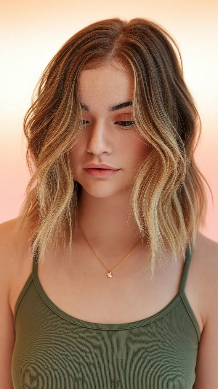 fall hair color for blondes Textured and Trendy With Lived-In Light