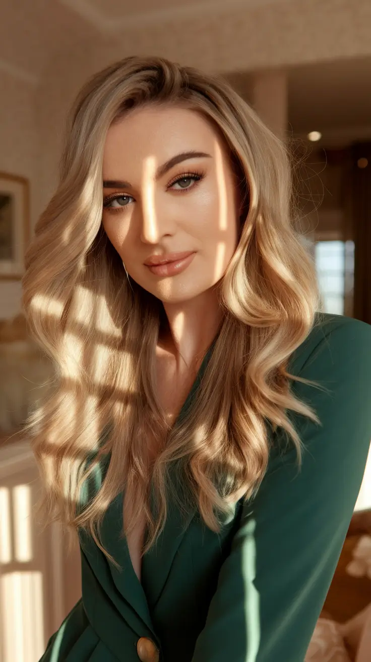 fall hair color for blondes caramel curly hair