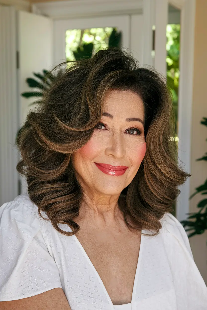 Haircuts for Women Over 60 - Fall 2025 Voluminous Layers with a Luxe Finish