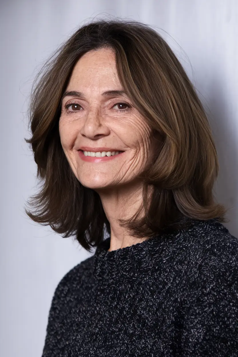 Haircuts for Women Over 60 - Fall 2025 Rounded Mid-Length Volume