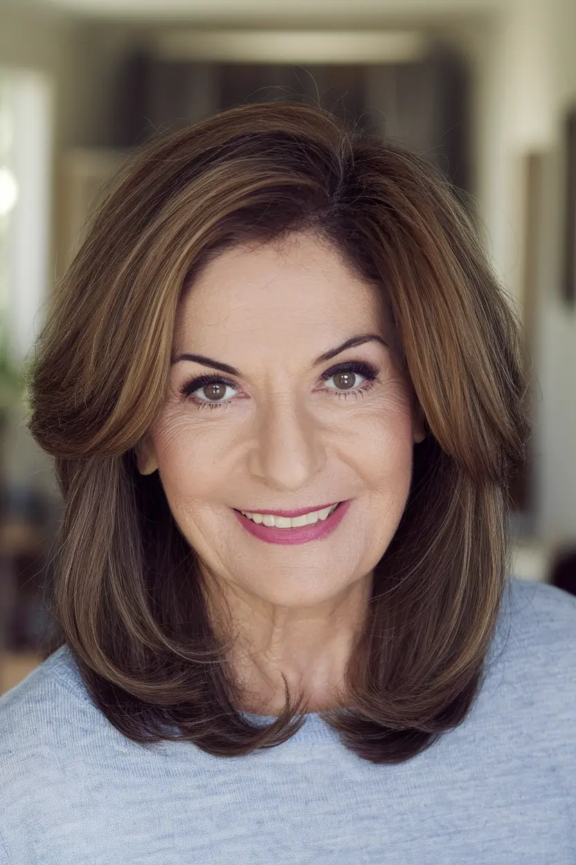Haircuts for Women Over 60 - Fall 2025 Polished and Perfectly Layered