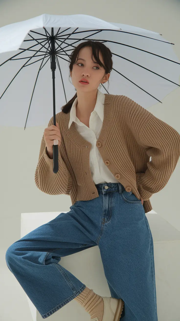 Layers Classic Casual with a Boyish Twist
