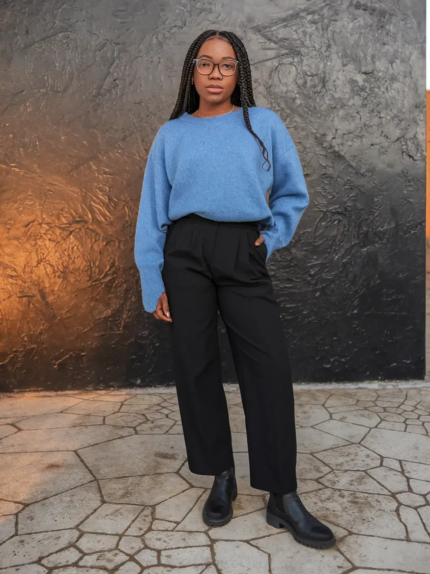 Layers Soft Strength in Sapphire Blue