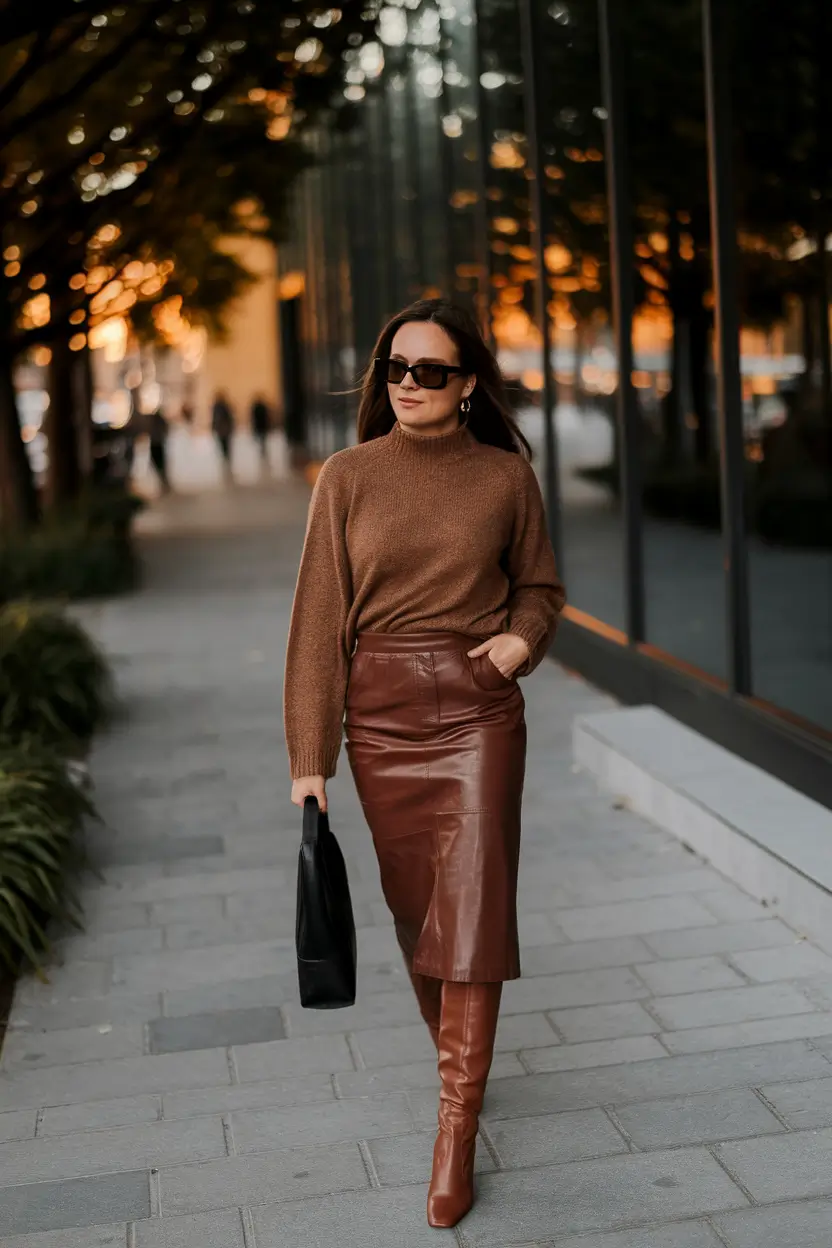 september outfits ideas 2025 Tonal Browns That Feel Like Autumn