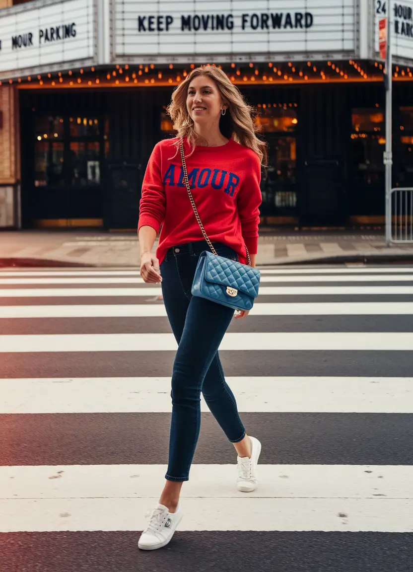 september outfits ideas 2025 Street Chic with French Kicks