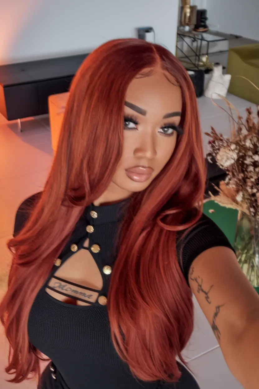 Trending Fall 2025 Hair Colors for Deeper Skin Copper Fire Layers That Glow Against Deep Tones
