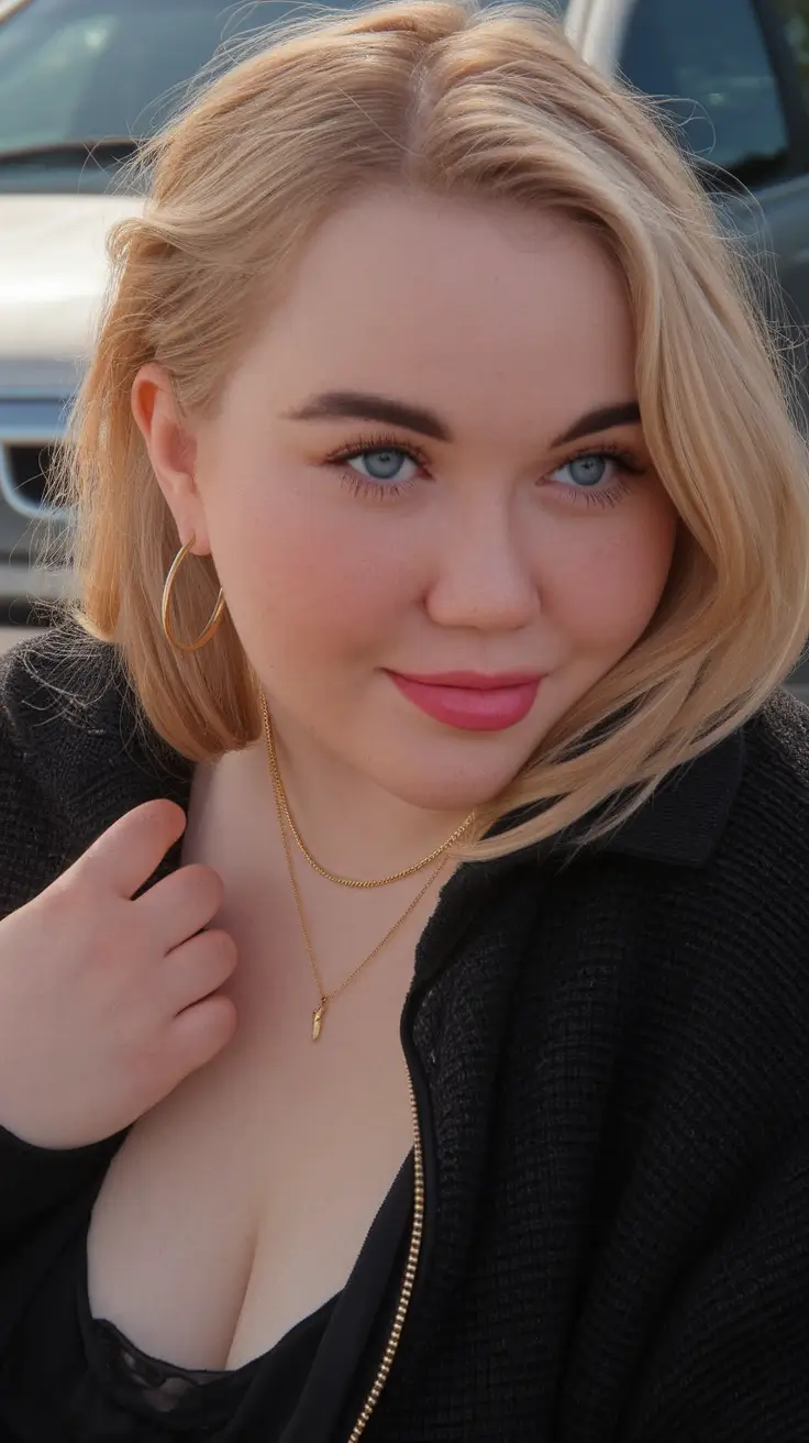Trendy Fall 2025 Haircuts for Chubby Face Shapes H2