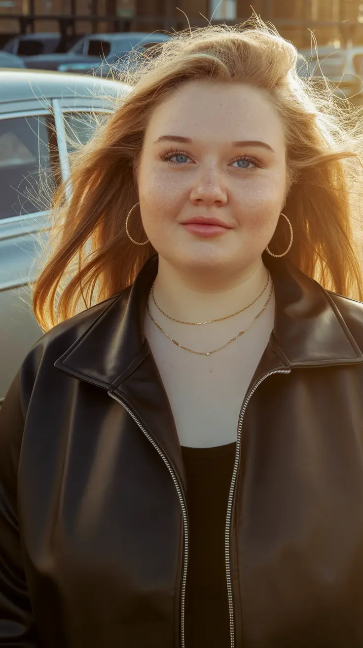 Trendy Fall 2025 Haircuts for Chubby Face Shapes H2