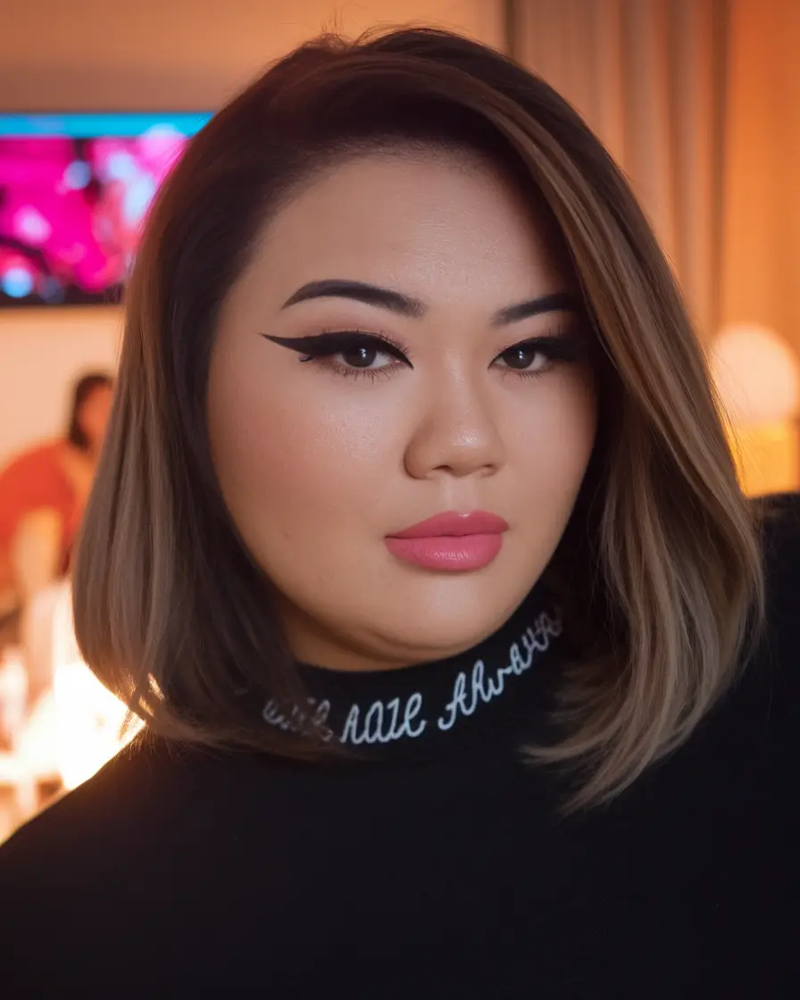 Trendy Fall 2025 Haircuts for Chubby Face Shapes Soft Waves