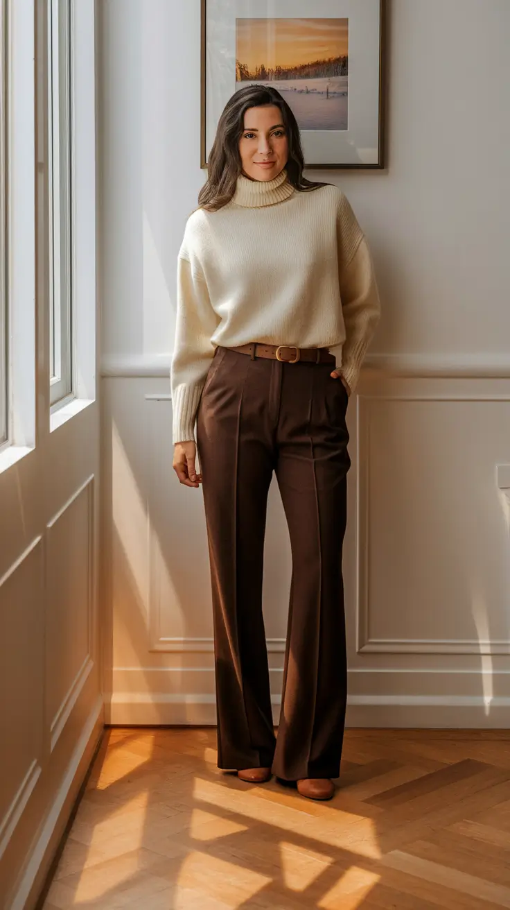 nyc fall outfits comfy Uptown Neutrals with a Structured Finish