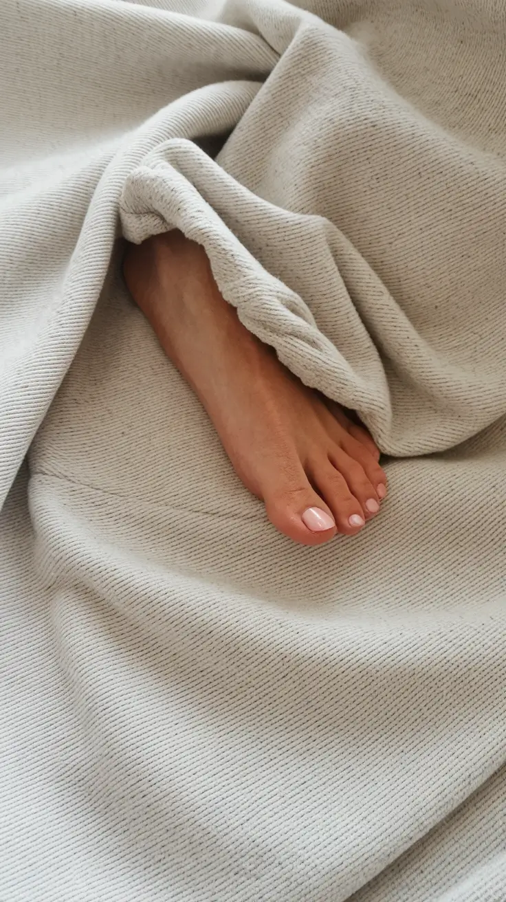 2025 Fall Toe Nail Colors Soft Petal Pink Serenity