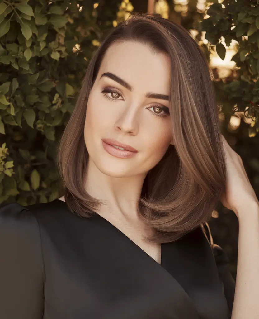 Fall hairstyles for women over 40 ideas 2025 Classic S-Curve Bob