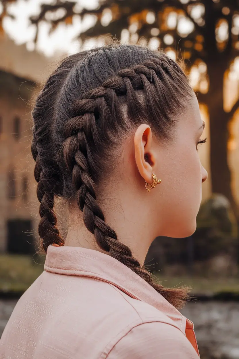 Stunning Braid Hairstyles for Fall 2025 Double Dutch Braids for Fall Adventures
