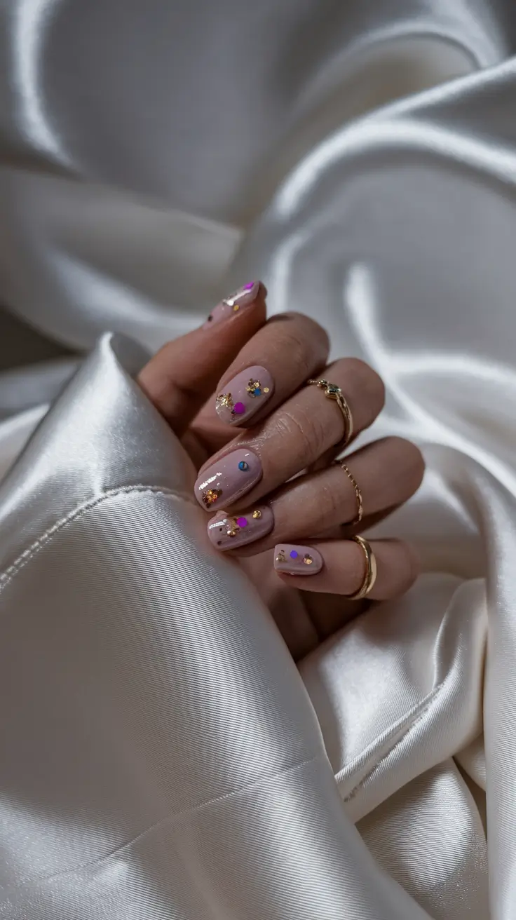 fall wedding nails guest short inspo