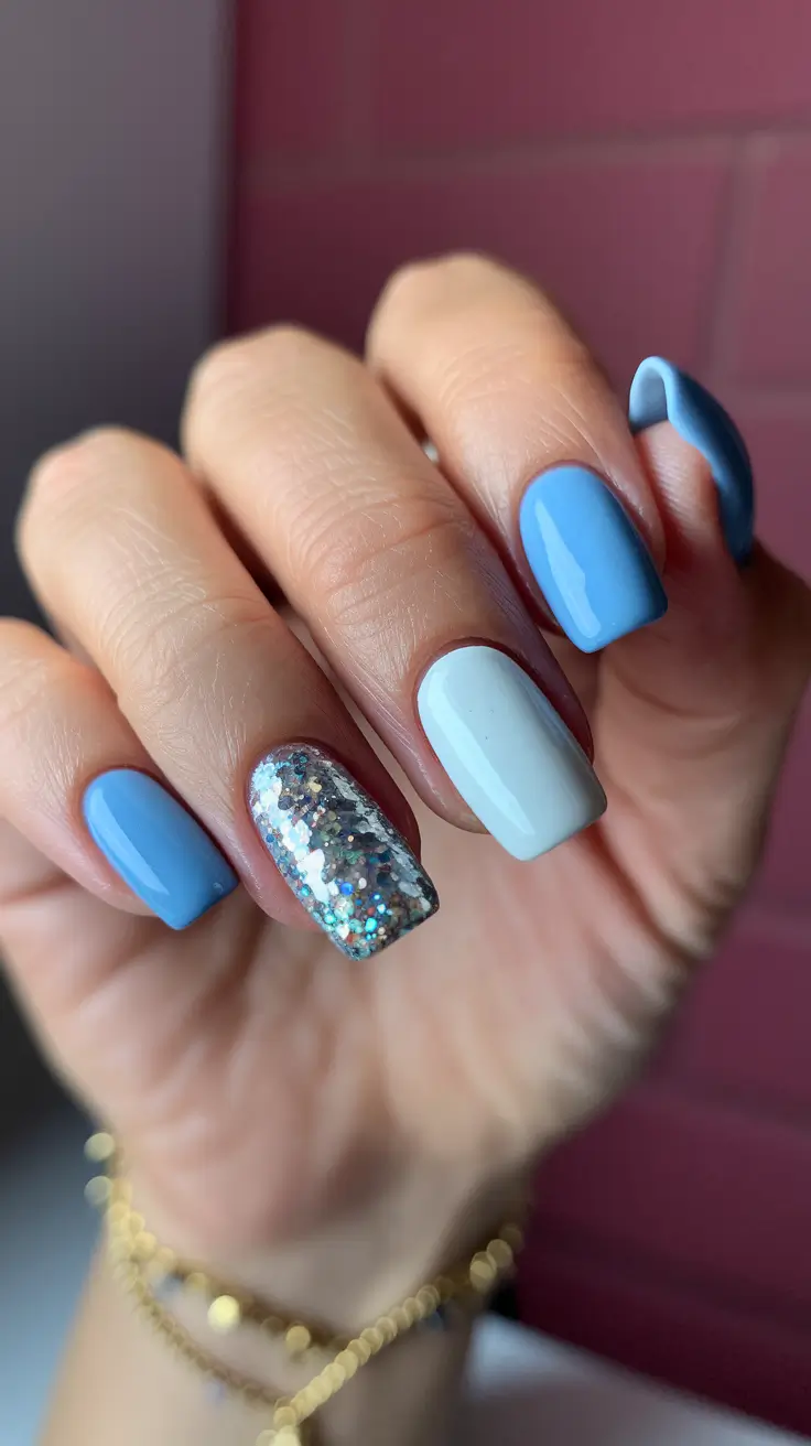 Best Winter Nail Colors 2025-2026 Frostbite Sparkle Mix