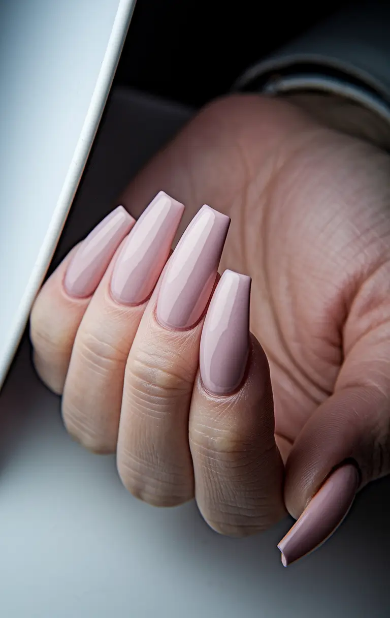 Best Winter Nail Colors 2025-2026 Dusty Rose Perfection
