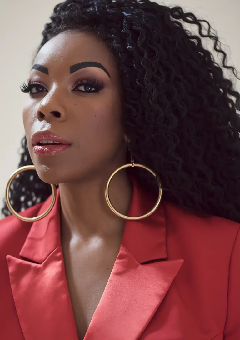 Black Women Hair Color Ideas Winter 2025 2026 Defined Curls with Edge