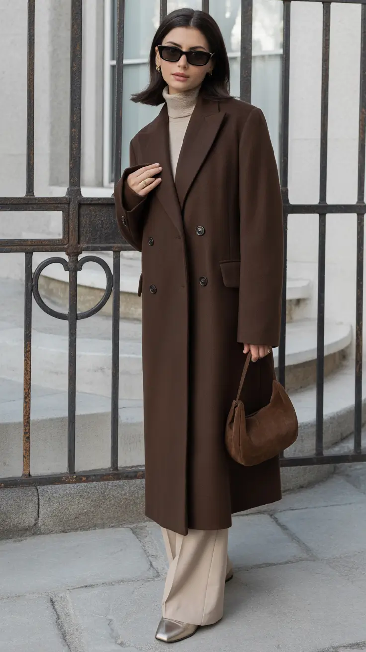 Casual Winter Outfits for Women 2025 - 2026 Rich Brown Elegance