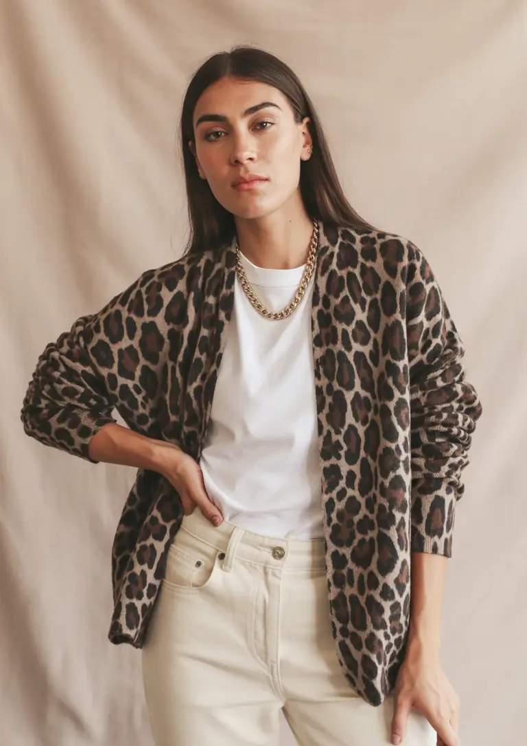 Classy Winter Outfits 2025 - 2026 New Ideas Leopard Print Confidence