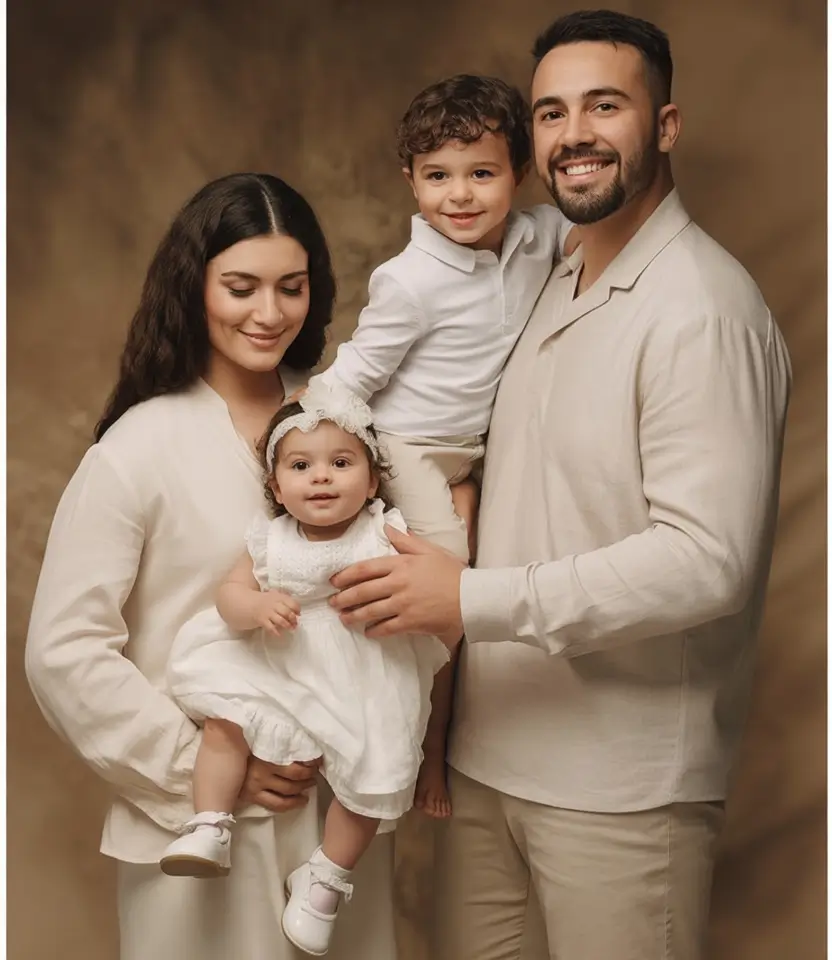 Family Outfit for Photos Winter 2025 - 2026 Timeless Elegance in Neutral Whites
