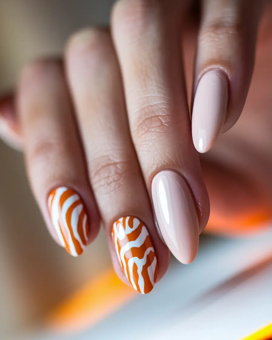 Modern Classy Winter Nails 2025-2026 Minimal Nude with a Twist