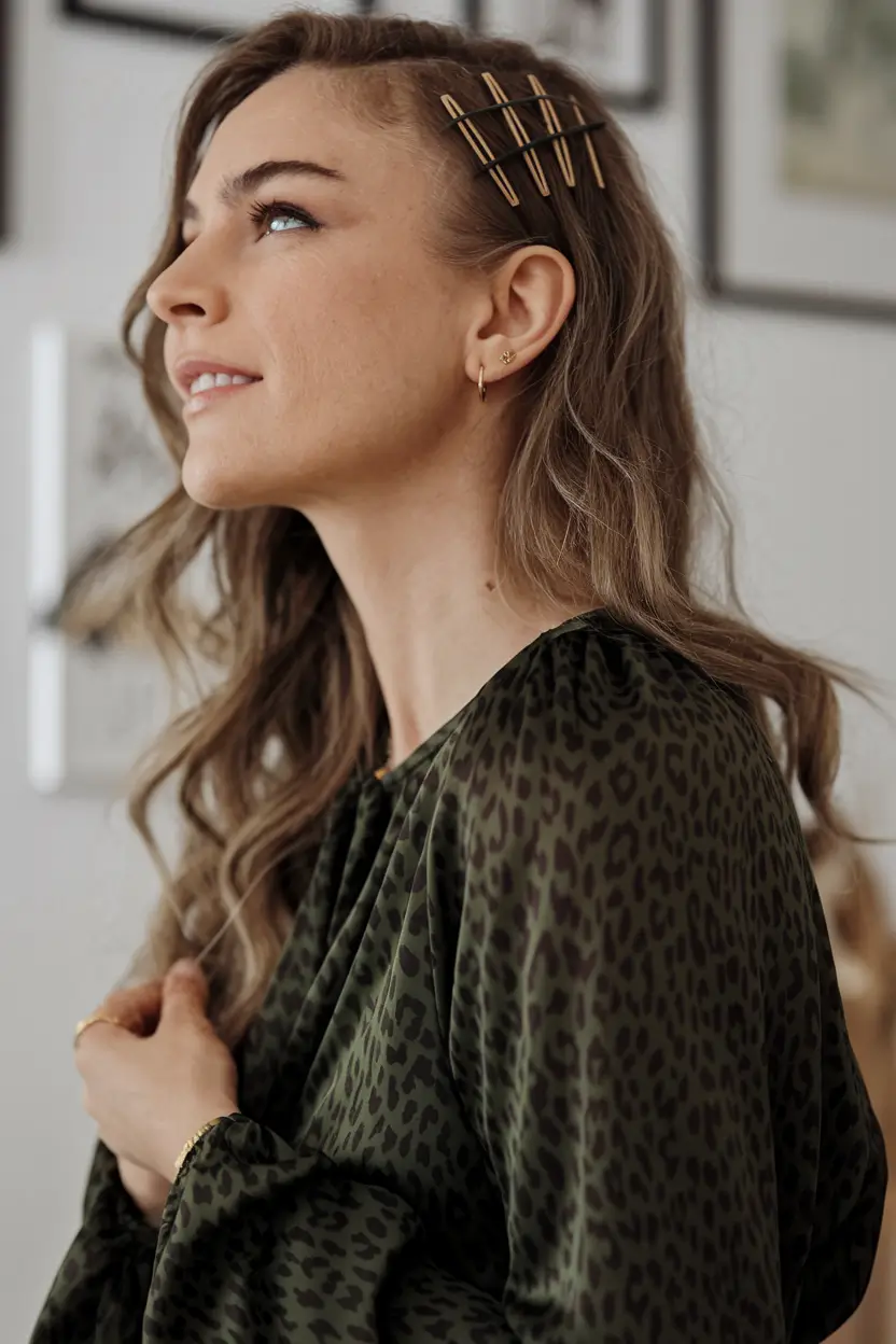 New haicuts ideas October 2025 Soft Waves with Layered Barrettes
