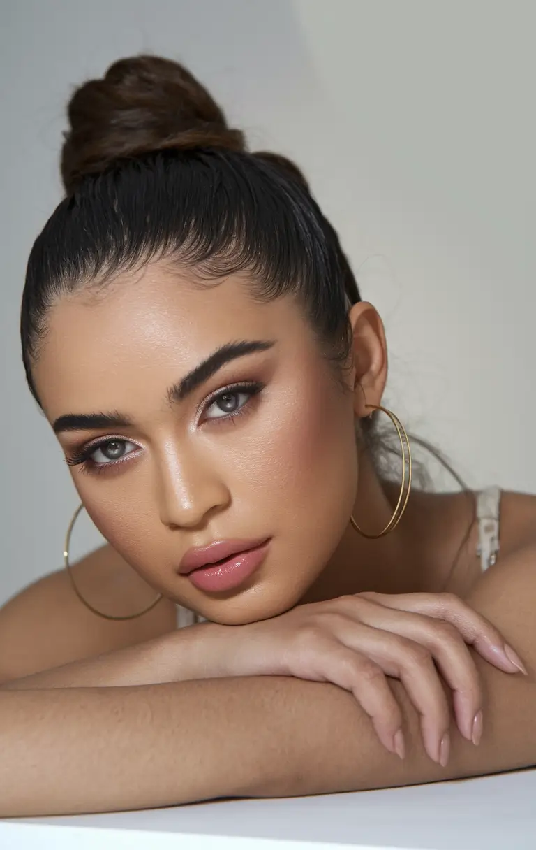 New haicuts ideas October 2025 Sleek High Bun with Minimalist Finish