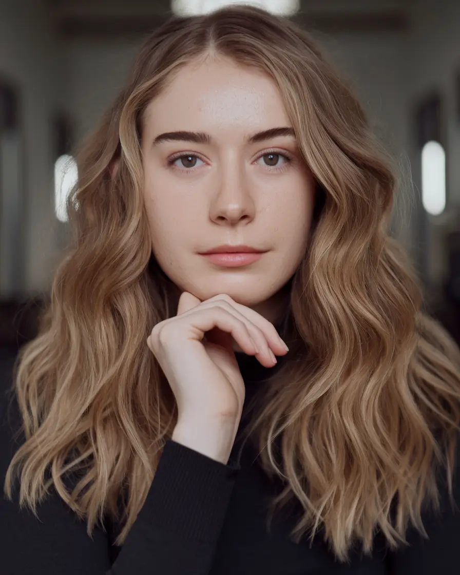 October hair color ideas – fall trends for 2025 Soft Golden Waves
