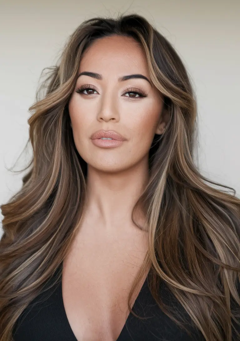 October hair color ideas – fall trends for 2025 Caramel Brunette Balayage
