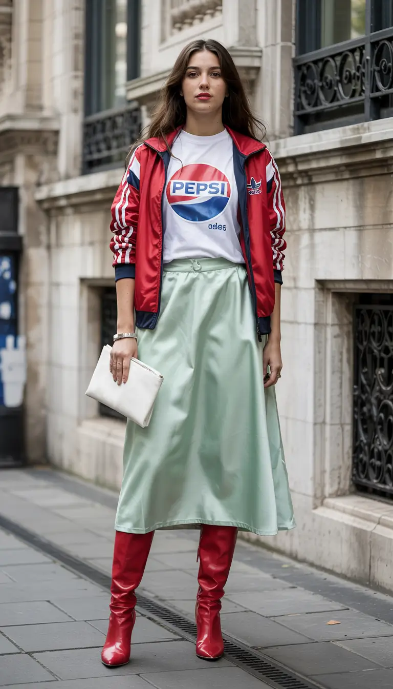 October outfits ideas 2025 Retro Sporty with a Luxe Twist