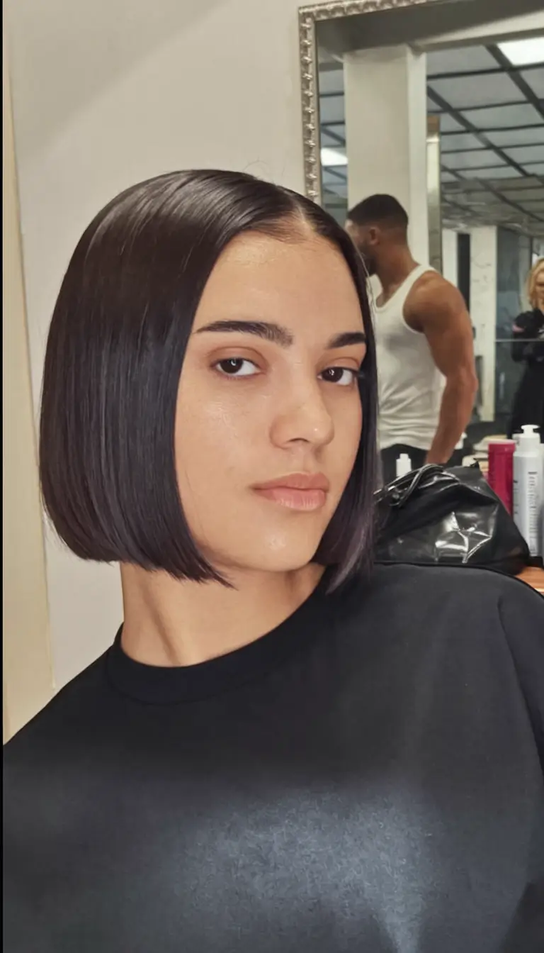polished bob haircut winter 2025 2026