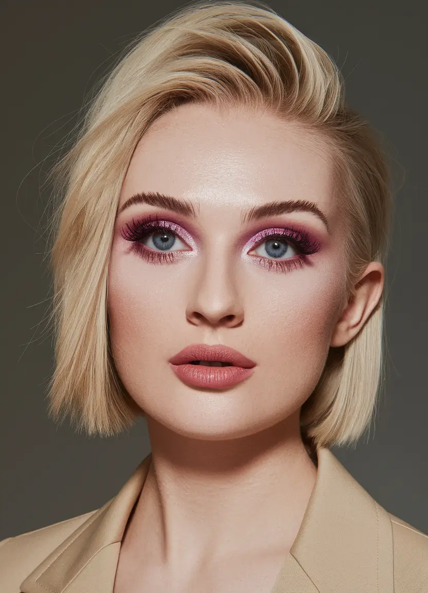 asymmetrical bob haircut winter 2025 2026
